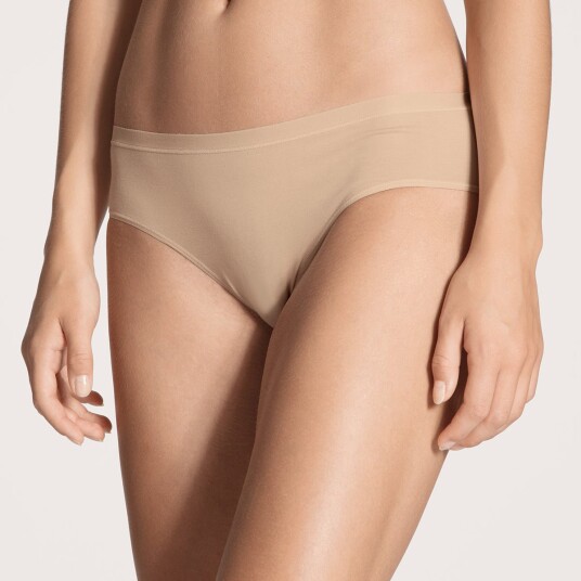 Calida Truser Natural Comfort Brief Beige bomull Large Dame Calida Truser Natural Comfort Brief Beige bomull Large Dame