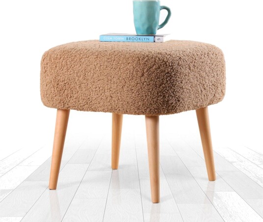 Anaro Sittepuff 45 cm Rektangulær Brun