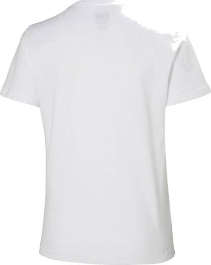 Hvit Helly Hansen W Logo T skjorte (S)