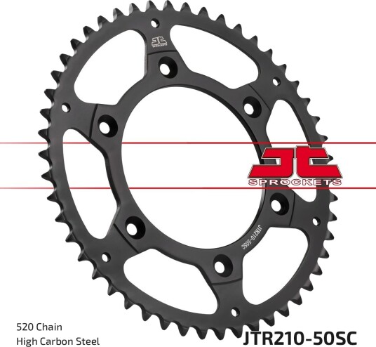 JTSPROCKETS JTR210.50SC Kjededrev JTSPROCKETS JTR210.50SC Kjededrev