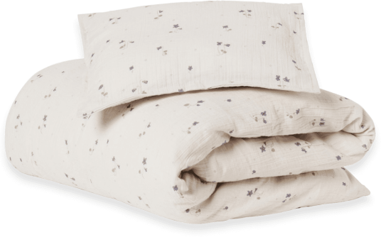 Garbo&Friends Viola Muslin sengesett junior 100x140 cm/40x60 cm
