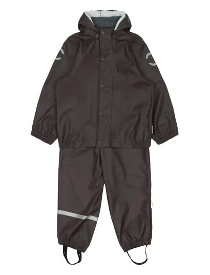 mikk-line Pu Rain W. Susp. Black 80