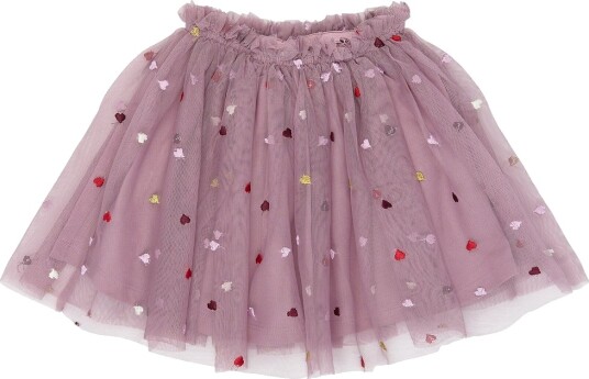 The New Tnstvadia Mesh Skirt   Purple   86