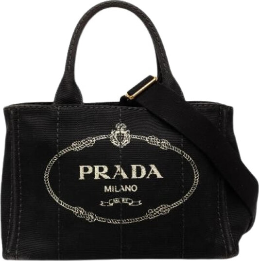 Prada Vintage Dame Svart Prada Vintage Dame Svart