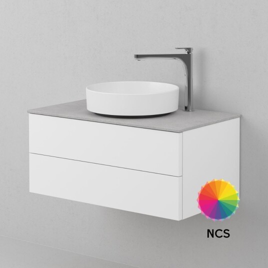 INR Iconic Nordic Rooms Air Solid Servantskap NCS Farge / 80cm INR Iconic Nordic Rooms Air Solid Servantskap NCS Farge / 80cm
