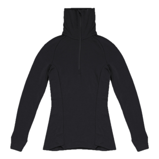 Janus Airwool Merino 260 Zip W Black XS Janus Airwool Merino 260 Zip W Black XS