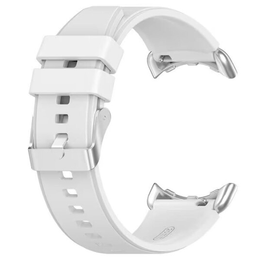 Silikonarmbånd for Google Pixel Watch 1 / 2 Hvit