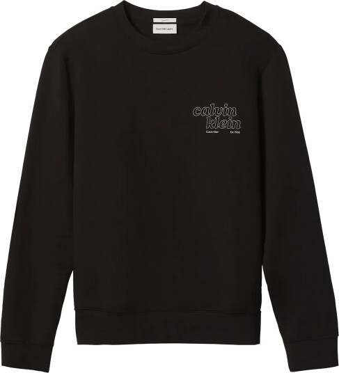 Calvin Klein Jeans Ls Cl 350Terry Sznl Calvin Crew Black XXL