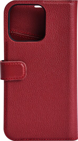 Essentials Avtakbar Rød Lommebok for iPhone 13 Pro med 3 Kortlommer Essentials Avtakbar Rød Lommebok for iPhone 13 Pro med 3 Kortlommer