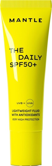 MANTLE The Daily SPF +50 Ultra Lightweight SPF Fluid With Antioxidan MANTLE The Daily SPF +50 Ultra Lightweight SPF Fluid With Antioxidan
