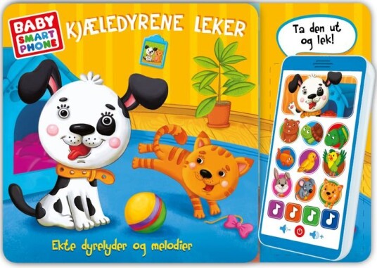 Kjæledyrene leker