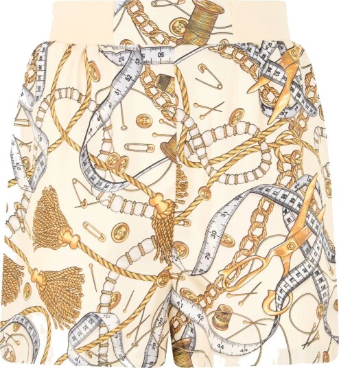 Moschino Dame Shorts Beige S,