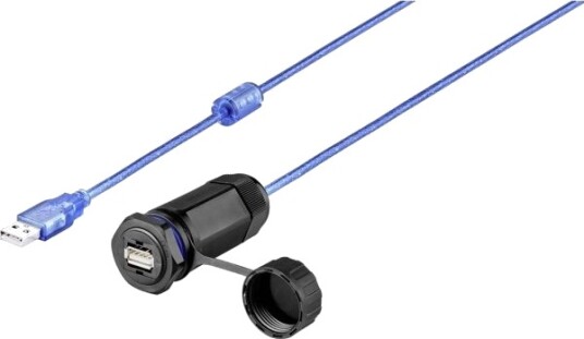 Renkforce Usb 2.0-Kabel A-A 1,00 M Med Beskyttelseskapper Renkforce Usb 2.0-Kabel A-A 1,00 M Med Beskyttelseskapper
