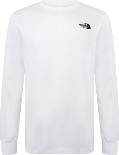 The North Face M Evolution Box Nse Regular Long Sleeve White XS