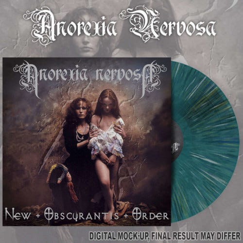 Anorexia Nervosa New Obscurantis Order LP/Vinyl Anorexia Nervosa New Obscurantis Order LP/Vinyl
