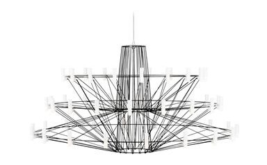 Moooi Coppélia Taklampe Stor Sort Moooi Coppélia Taklampe Stor Sort