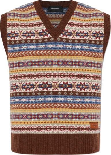 Dsquared2 Herre Strikkevarer Brun M,