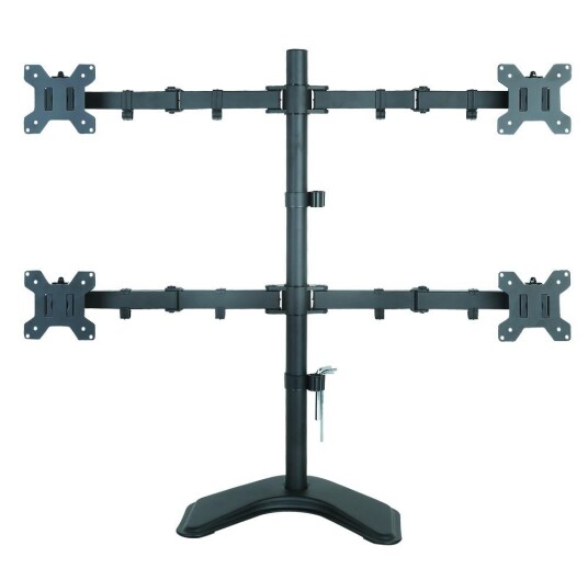TECHLY Schreibtischhalterung 4LCD TV LED 13"-27" Standfuß