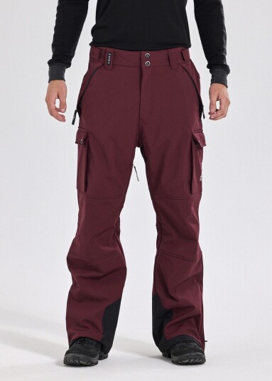 Slade Colorado Softshell Cargo Pants Burgundy Xs Overdragsbukser