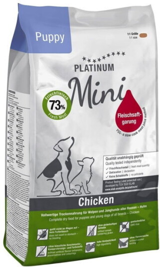 Platinum Mini Puppy Chicken 900 G
