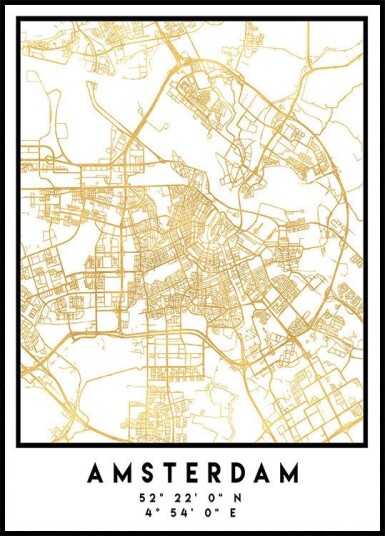 1 Maps 35 Poster Plakat / 100x150cm