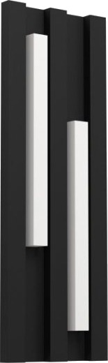 Eglo Fandina Ute Vegg 2X4,2W 1000Lm Ip55 Svart/Hvit Eglo Fandina Ute Vegg 2X4,2W 1000Lm Ip55 Svart/Hvit