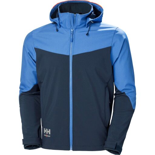 Helly Hansen Oxford Softshelljakke med Hette L Hvit Helly Hansen Oxford Softshelljakke med Hette L Hvit