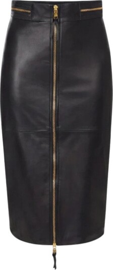 Elisabetta Franchi Dame Skjørt Svart L, Elisabetta Franchi Dame Skjørt Svart L,