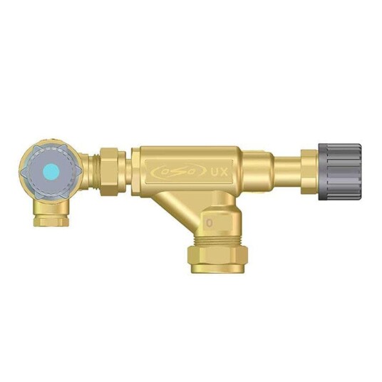 OSO Hotwater Kombiventil Toppmontasje Ux15 OSO Hotwater Kombiventil Toppmontasje Ux15