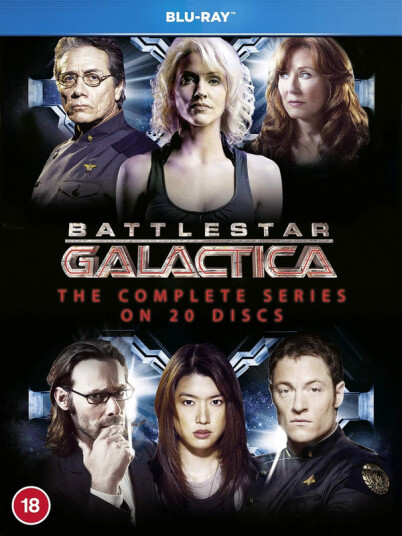 Battlestar Galactica 2003 Den Komplette Serien Bluray