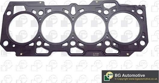 BGA CH4571B Tetning, topplokk