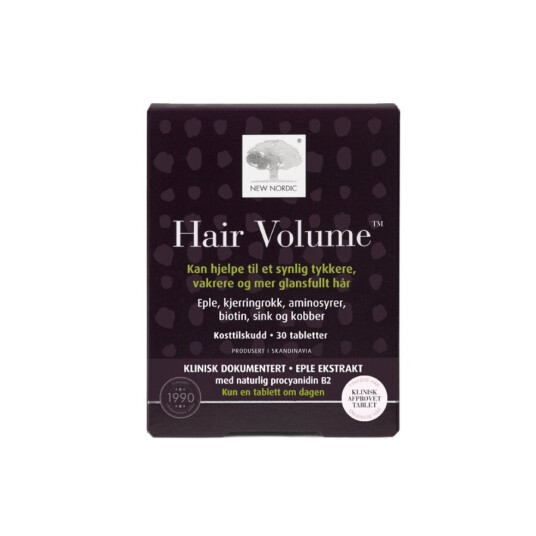New Nordic Hair Volume 30 tab New Nordic Hair Volume 30 tab