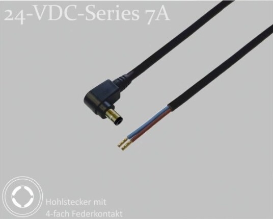 Bkl Electronic Dc-Kontaktforbindelse Dc Hunnkontakt 5,5 Mm 2,1 Mm 1,5 M 1 Stk