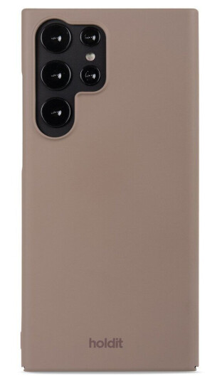 Holdit Samsung Galaxy S23 Ultra Slim Plast Deksel - Mocha Brown