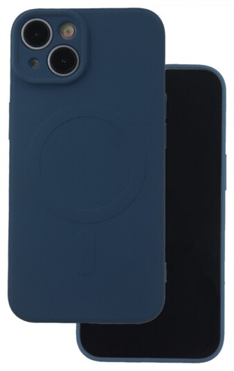 TelForceOne Simple Color Mag-deksel til iPhone 14 - 6.1tm - Marineblå
