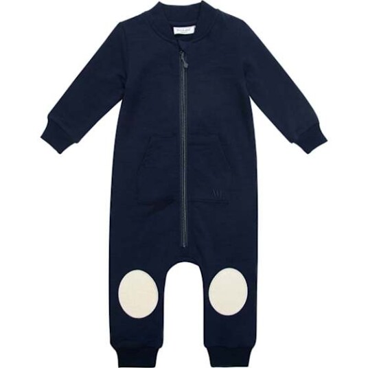 WoolLand Bergen Terry Overall Baby Blue Ink 92 98