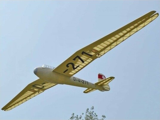 Graupner Pichler Kranich Rc Seilflybyggesett 1498 Mm
