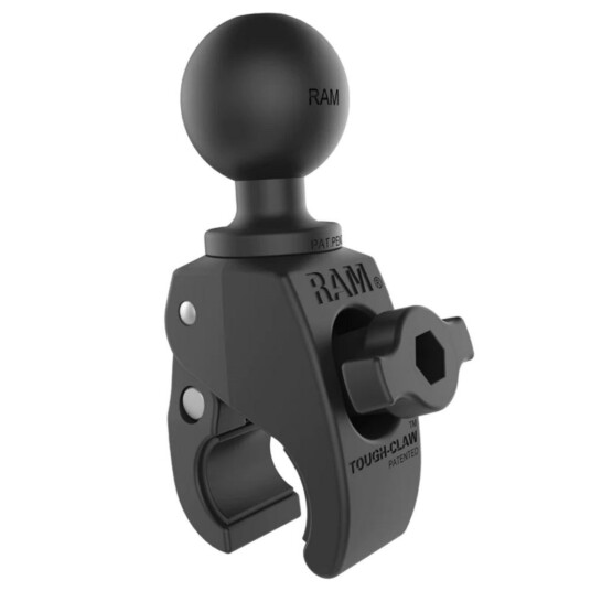 Mounts Ram Tough-Claw Small Clamp Ball Base Ram Small Klypefeste Til Rør Med C-Kule Mounts Ram Tough-Claw Small Clamp Ball Base Ram Small Klypefeste Til Rør Med C-Kule
