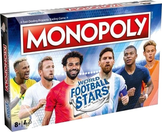 Winning Moves Fotballstjerner Monopoly - Klassisk Barnespill Winning Moves Fotballstjerner Monopoly - Klassisk Barnespill