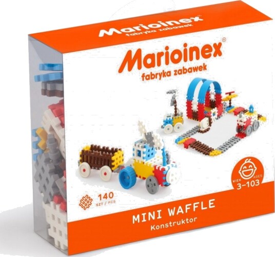 Marioinex Mini Waffle Byggeklosser 140 Deler Marioinex Mini Waffle Byggeklosser 140 Deler