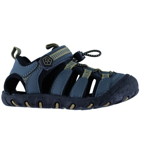 Color Kids Sandals Hiking W. Toe Cap Grey 30 Color Kids Sandals Hiking W. Toe Cap Grey 30