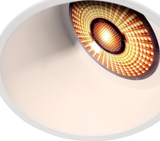 Unilamp UniCone 83 WarmDim Asymmetrisk Hvit Downlight 9W IP44