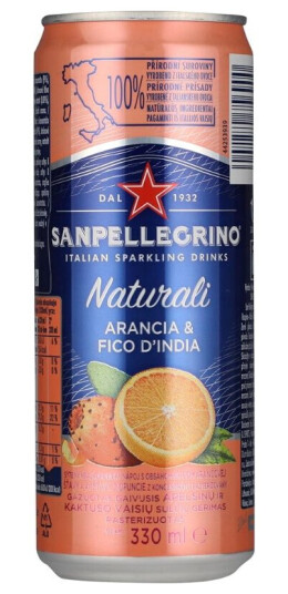 San Pellegrino Ficodindia e Arancia/appelsin 33 Cl. San Pellegrino Ficodindia e Arancia/appelsin 33 Cl.