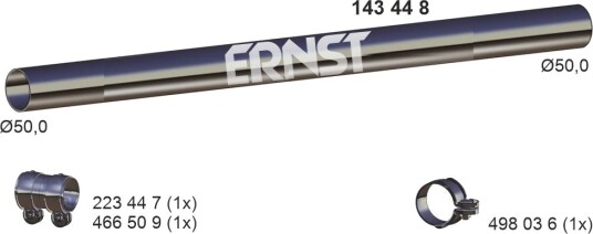 Eksosrør ERNST 143448