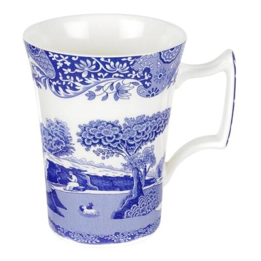 Spode   Blue Italian kopp 28 cl blå/hvit