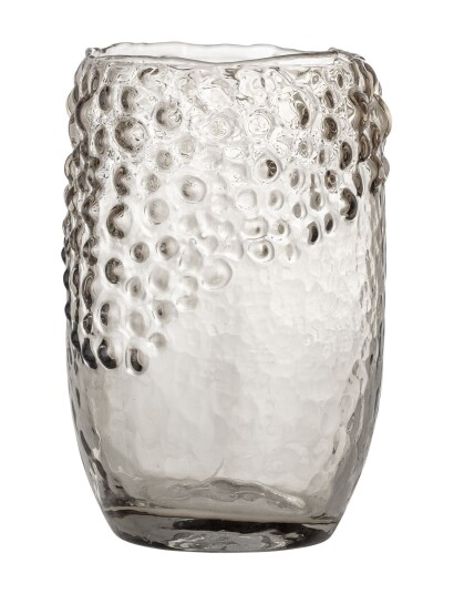 Bloomingville Emalia Vase, Brun, Glas - Brown - H22.5CM