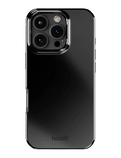 Holdit Mirror Case iPhone 16 Pro Magsafe Compatible Black