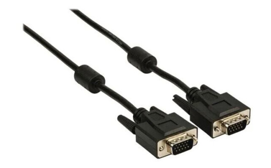 Nedis - VGA cable - HD-15 (VGA) to HD-15 (VGA) - 2 m Nedis - VGA cable - HD-15 (VGA) to HD-15 (VGA) - 2 m