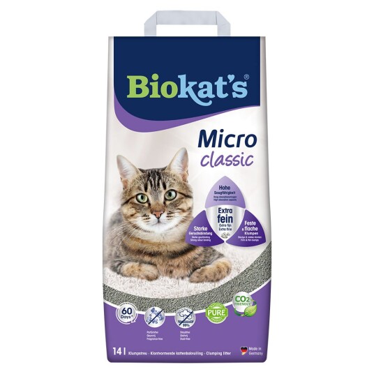 Biokat'S Micro Classic Kattesand 14 L Biokat'S Micro Classic Kattesand 14 L