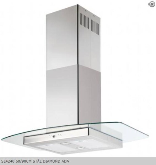 Silverline DIAMOND ADA Ventilator Fritthengende Silverline DIAMOND ADA Ventilator Fritthengende